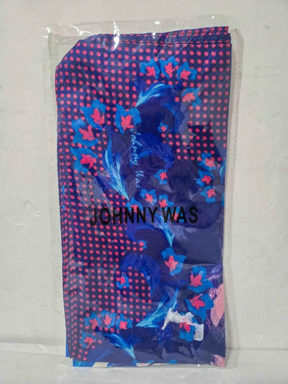 Johnny Was 100% Silk Scarf